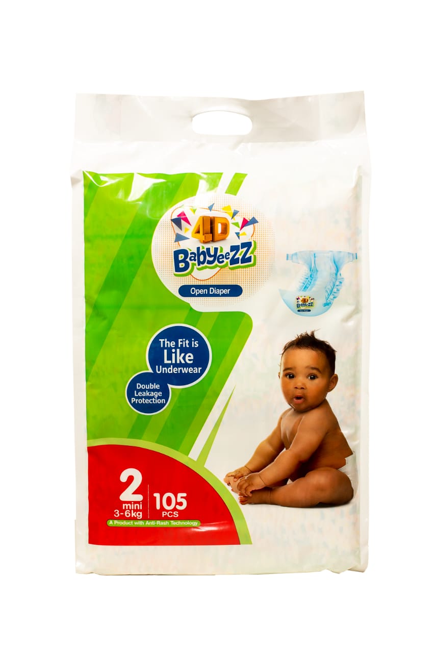 Babyeezz Diaper Size 2 (105 Pcs)